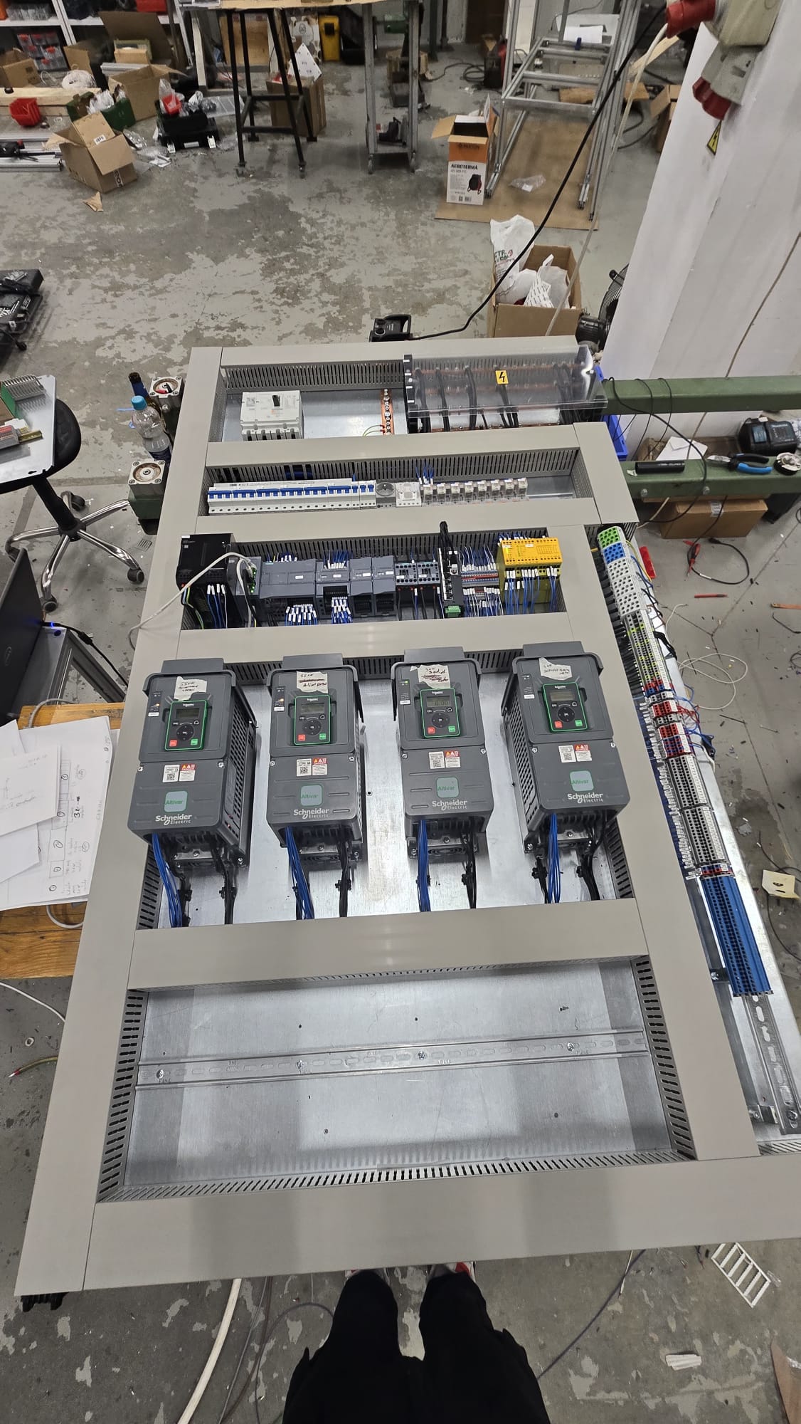 Tablou industrial de automatizare